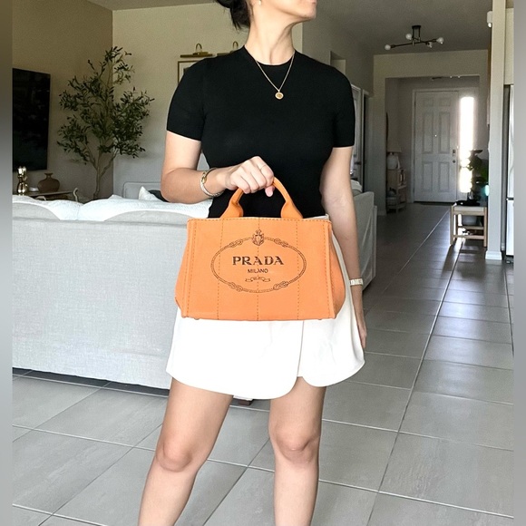 🍓PRADA Canapa Handbag - Picture 15 of 15